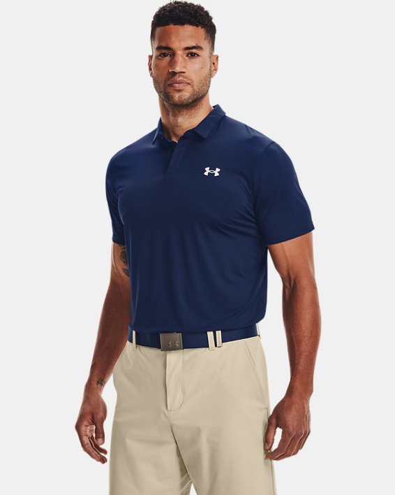 Men's UA Iso-Chill Polo, Navy, pdpMainDesktop image number 0